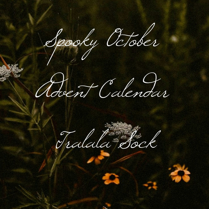 Spooky October Advent Calendar- Tralala Sock