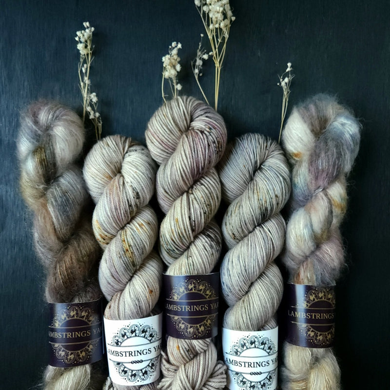 Feather Lace- Arsenic