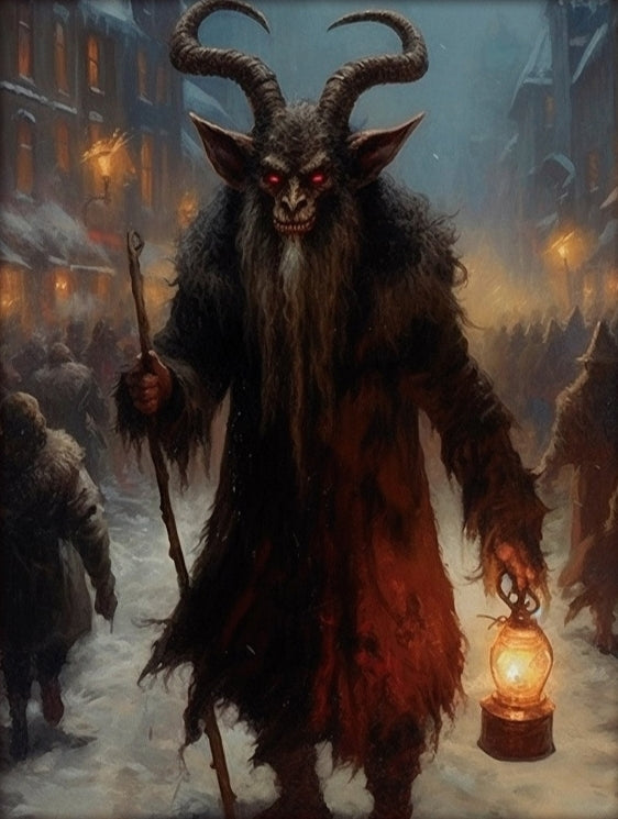 Holiday Sock Club pre-order- Krampus