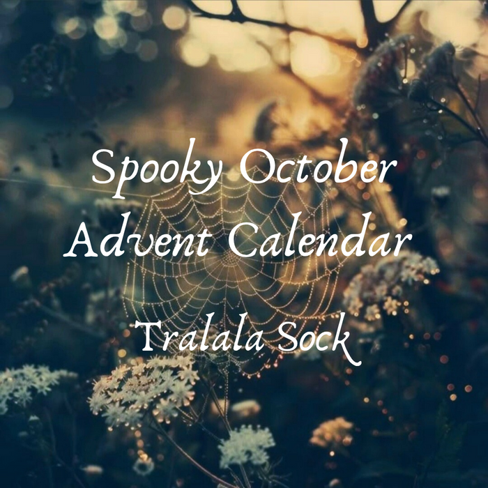 Spooky October Advent Calendar- Tralala Sock
