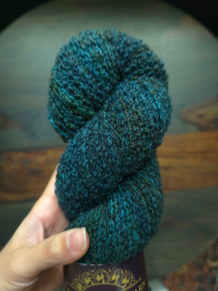 Cozy Boucle DK- Petroleum