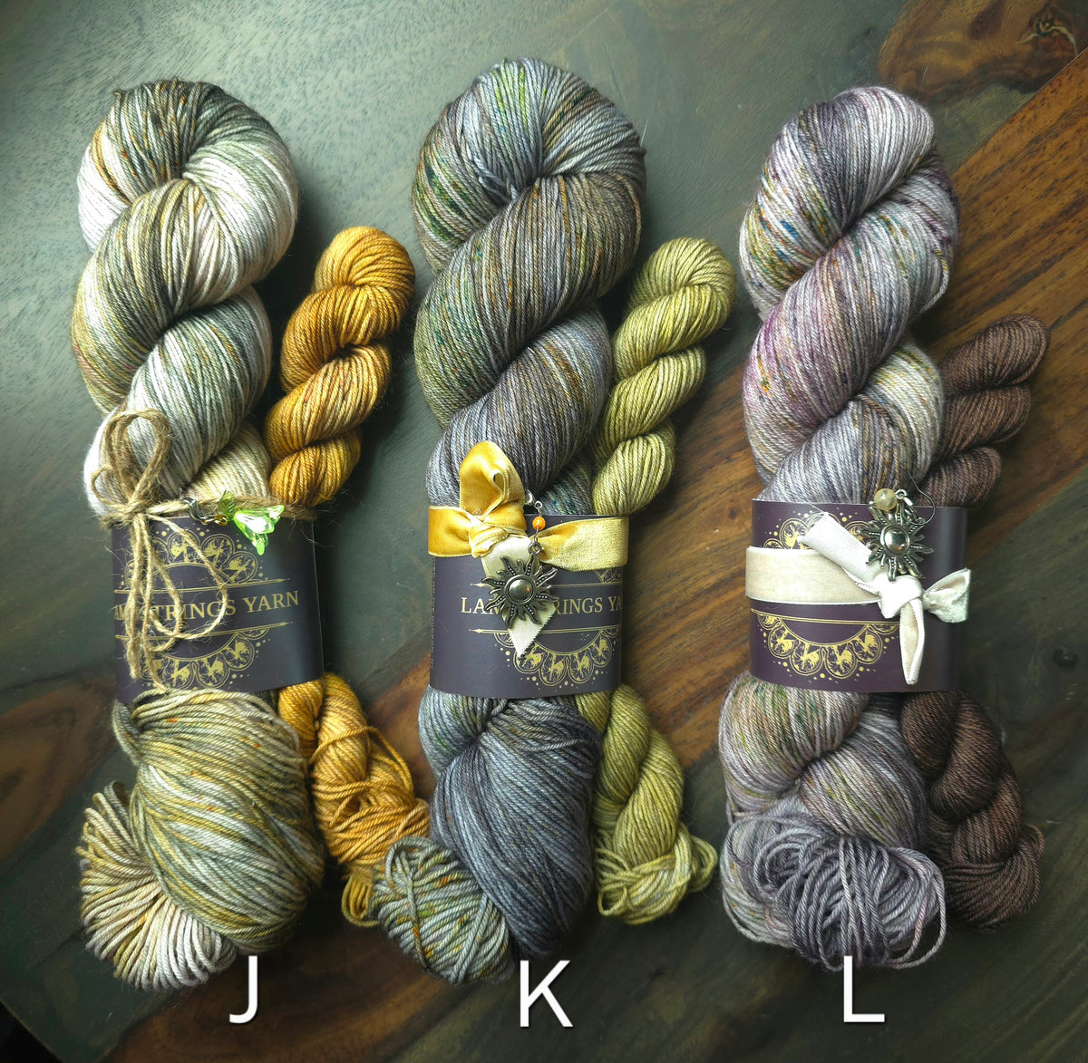 Sock Sets with progress keeper/ stitch marker.
