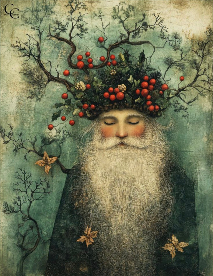 Holiday Sock Club pre-order- Saint Nick