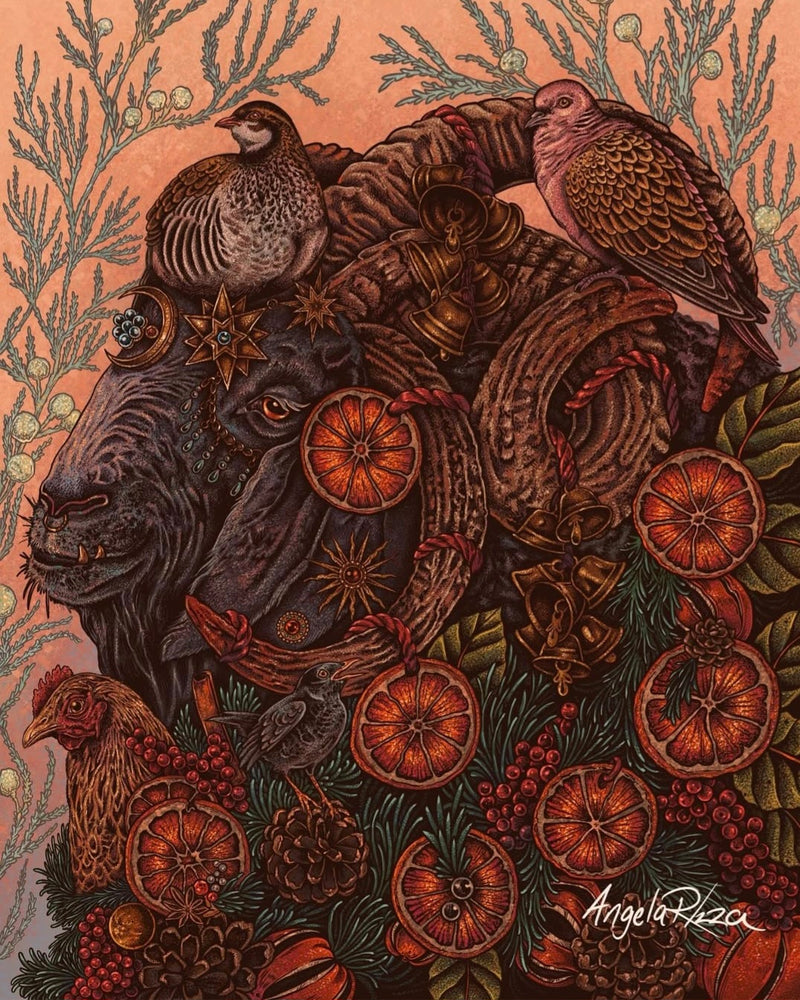 Holiday Sock Club pre-order- Krampus