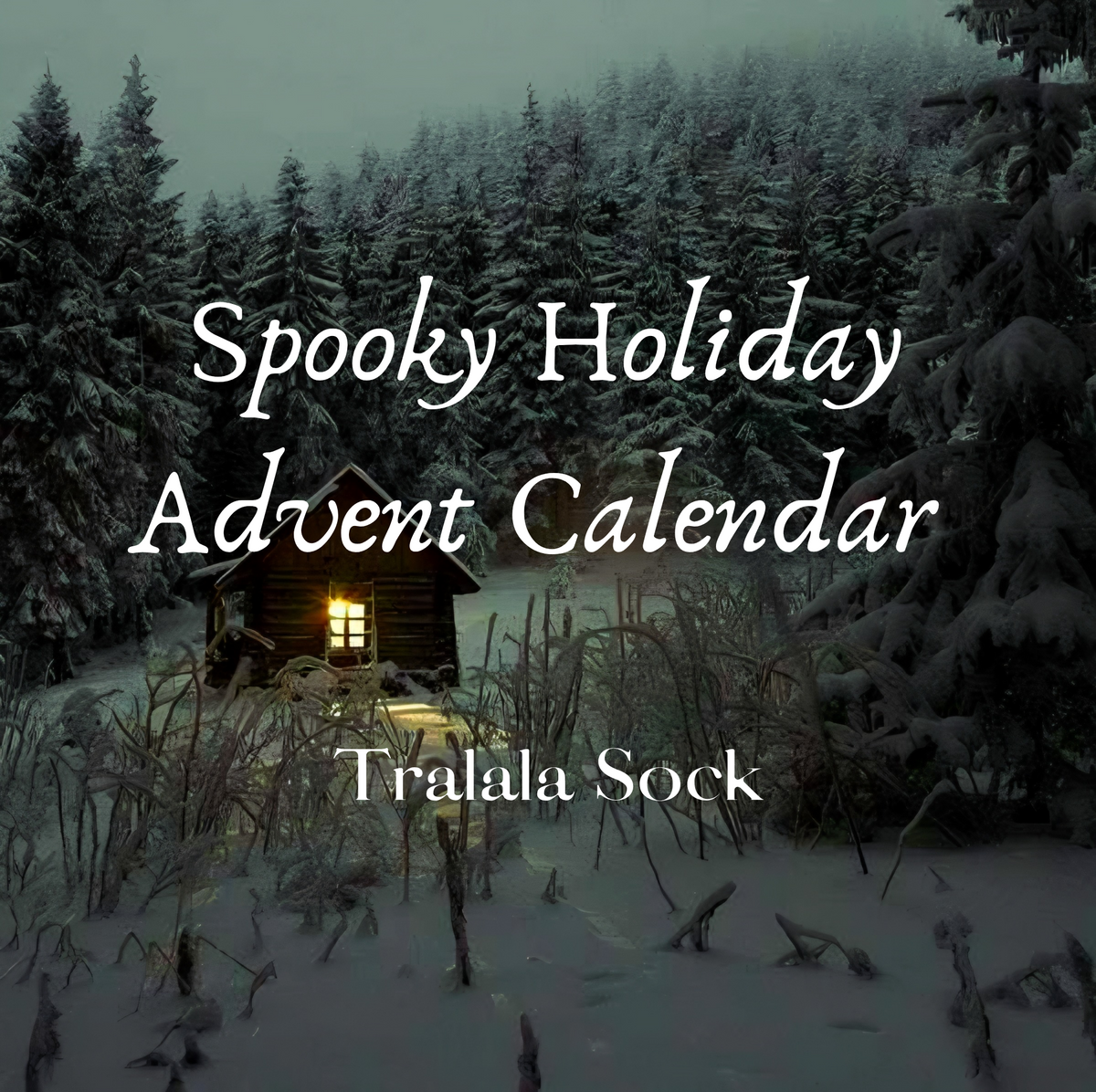 Spooky Holiday Advent Calendar- Tralala Sock