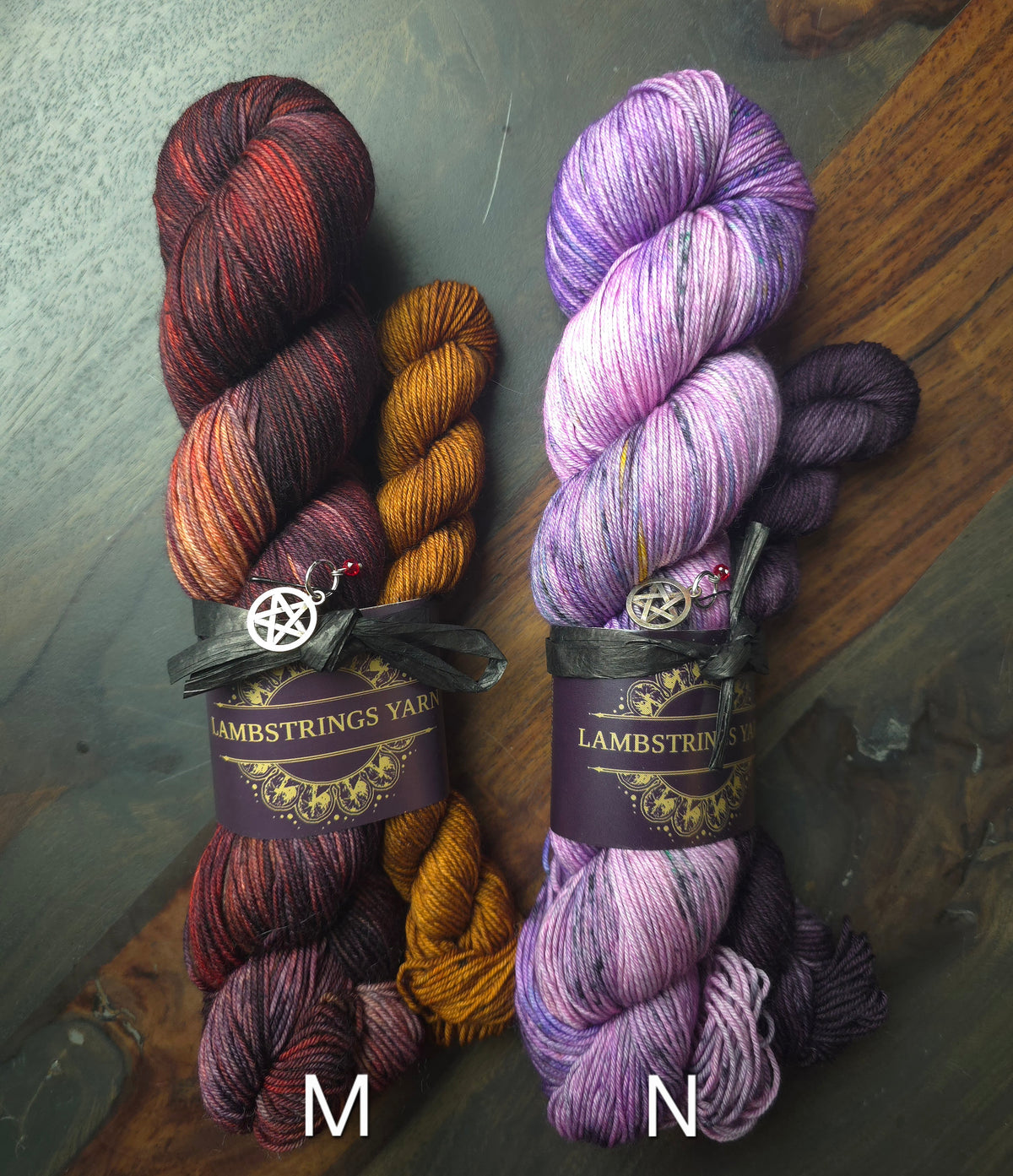 Sock Sets with progress keeper/ stitch marker.