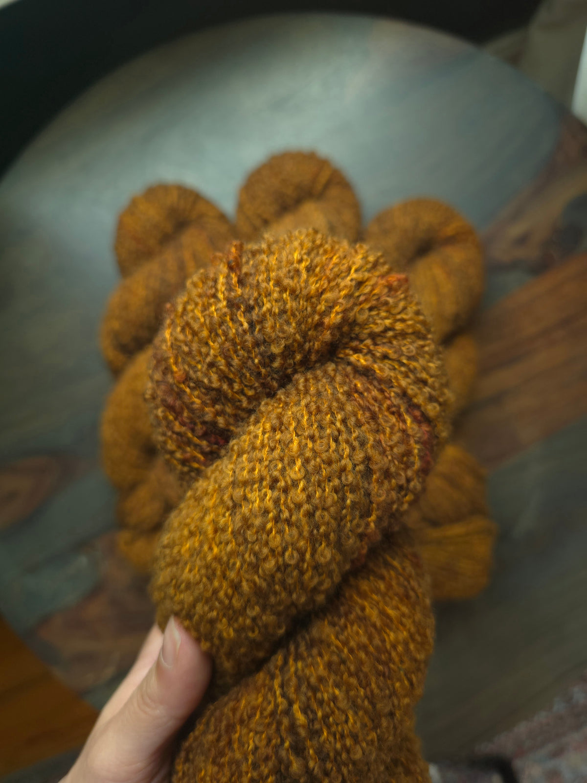 Cozy Boucle DK- Bourbon