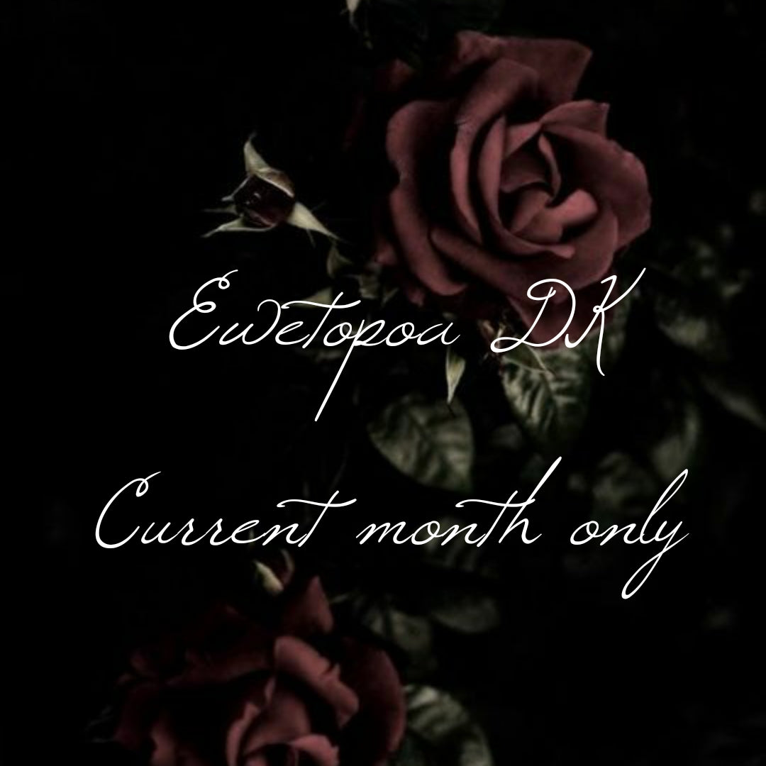 Ewetopia DK- Current Gothic color of the month