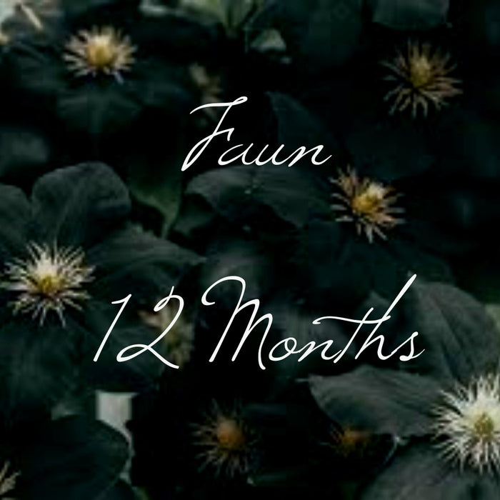 Faun- 12 Month subscription, Gothic color of the Month 2023