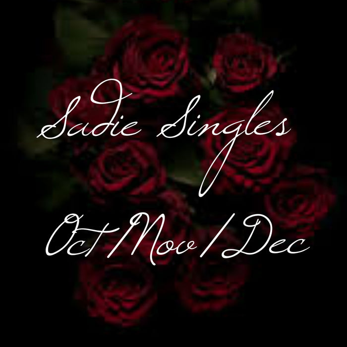 Sadie Singles- Oct/Nov/Dec Gothic color of the Month 2023